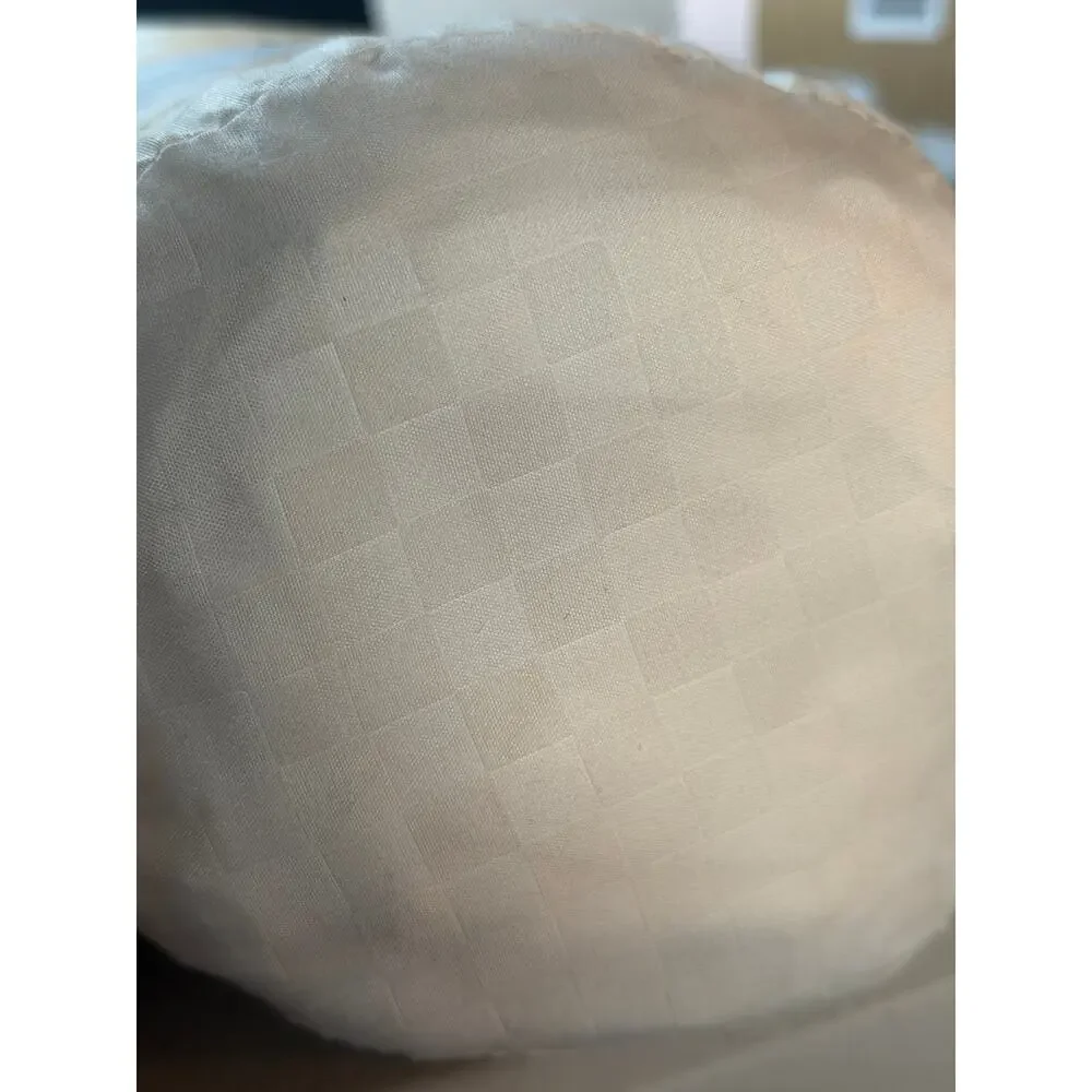 NEW! iEnjoy Home 4PC Checkered Embossed Full Bed Sheet Set in Ivory